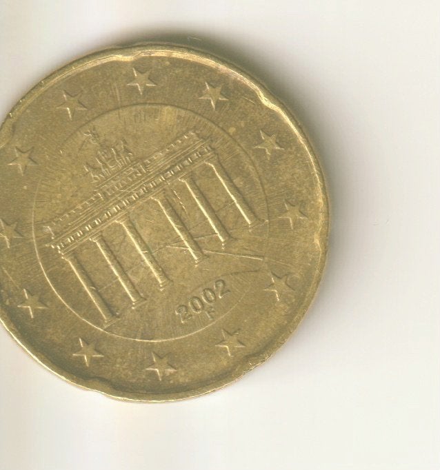 20 cent 2002 f duitsland, Verzenden, Duitsland, 20 cent