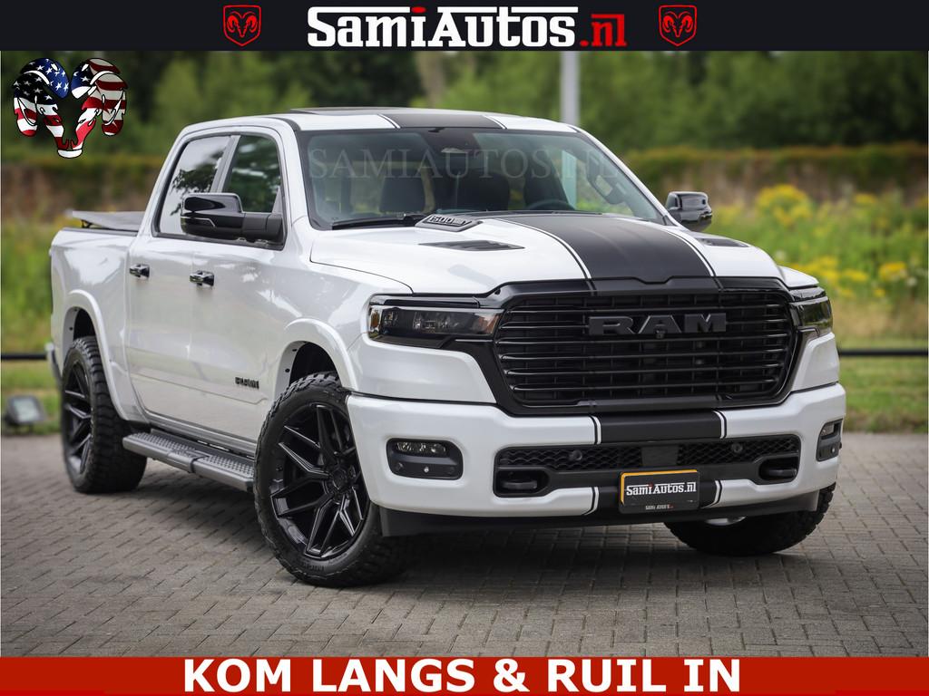 Dodge Ram PREMIUM | Full Option | De Meest Luxe Pick-Up in z, Auto's, Dodge, Automaat, Met garantie (alle), Wit, Leder