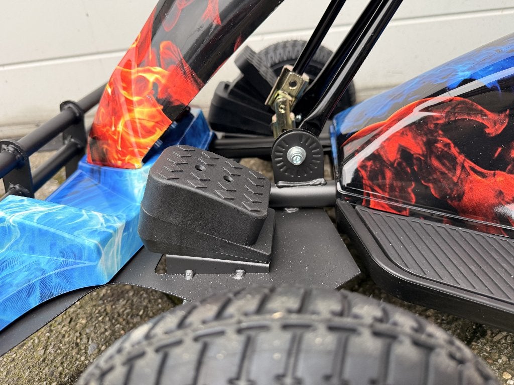 Foto 12 van Joker elektrische drift kart 36v 250w Geel- 25km per uur