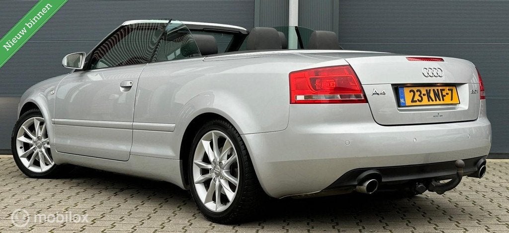 Audi A4 Cabriolet 2.0 TFSI 200PK Bi-Xenon/DRL/Navi+/Leder/Cl, Voorwielaandrijving, Gebruikt, 4 cilinders, 4 stoelen