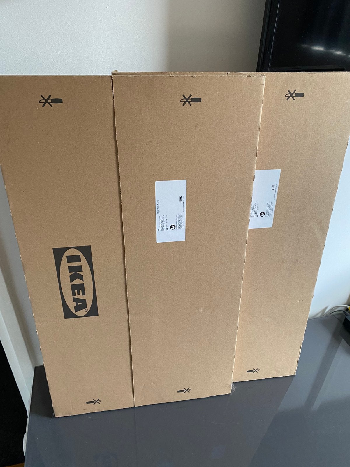 2x Ikea deur/lade front lappviken wit, Ophalen, Nieuw