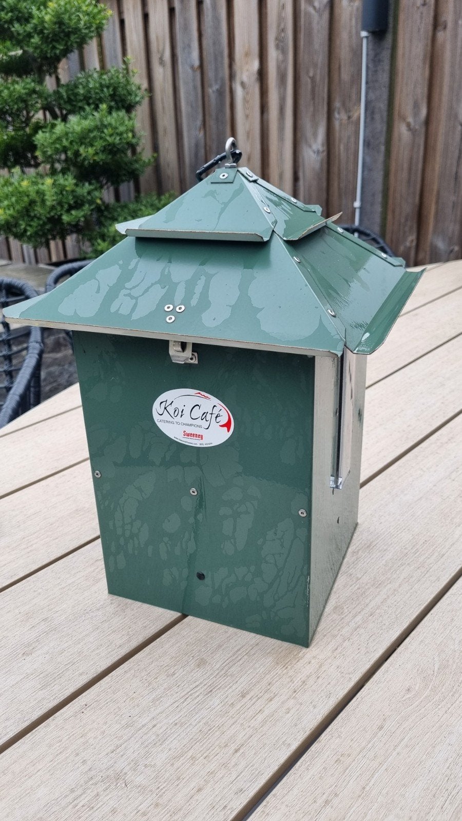 koicafe voerautomaat, Tuin en Terras, Vijver-toebehoren, Ophalen, Zo goed als nieuw, Overige typen