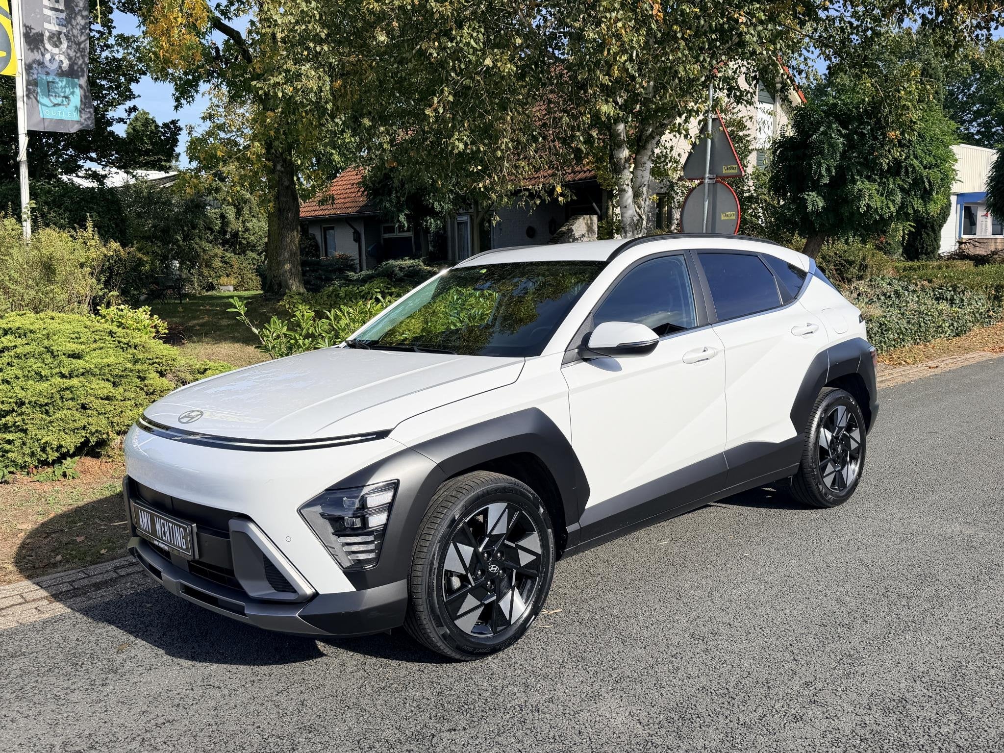 Hyundai Kona 1.6 GDI HEV Hybrid 141PK AUT•ACC•Camera, Stof, Gebruikt, Euro 6, 2 kWh
