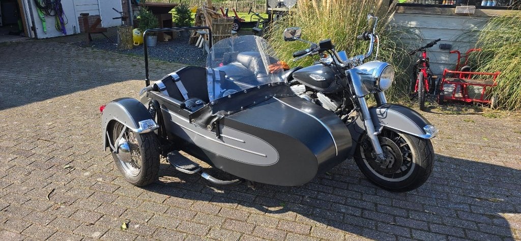Harley-Davidson FLHTC Electra Glide (1985) met Zijspan, Motoren, 2 cilinders, 1340 cc, Motorrijbewijs A, Gebruikt
