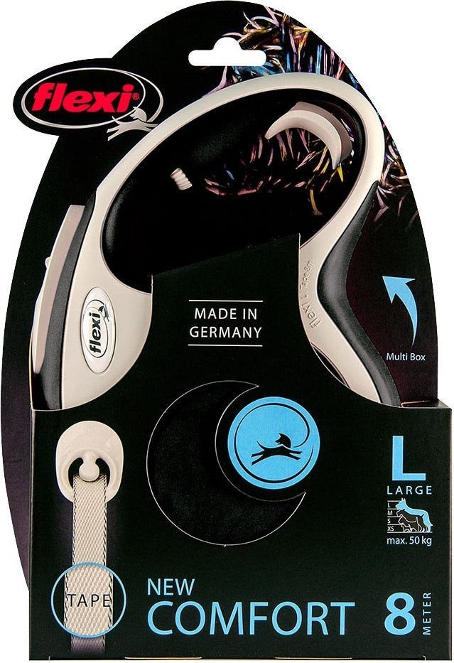 Flexi comfort L 8 meter, Dieren en Toebehoren, Hondenriemen, Ophalen of Verzenden, Nieuw, Hondenriem