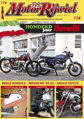 Het MotorRijwiel 114 van november/december 2011, Verzenden, Gelezen