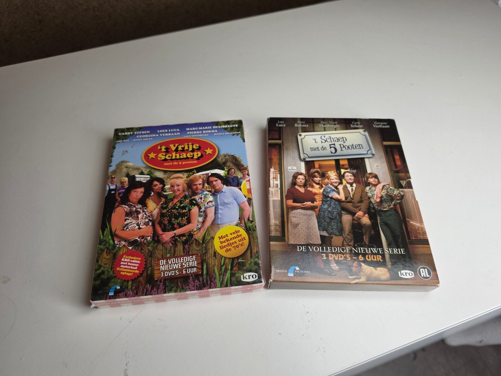 2 dvd boxen t schaep televisie serie, Ophalen of Verzenden, Nieuw in verpakking