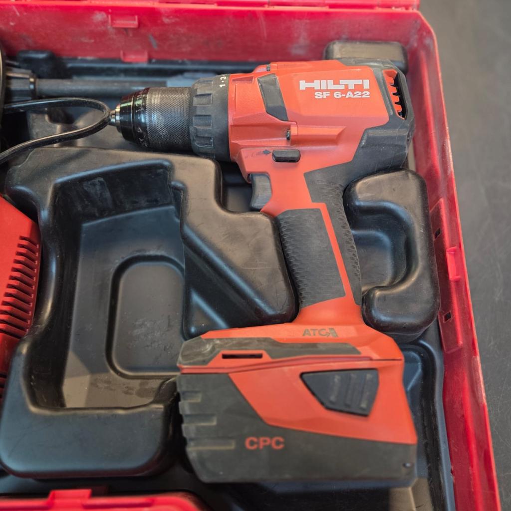 HILTI SF 6-A22 accuboor + accu en lader, in koffer, Hilti, Zo goed als nieuw, Support@hilti.com, Hilti Corporation, Feldkircher Strasse 100, 
9494 Schaan
Liechtenstein