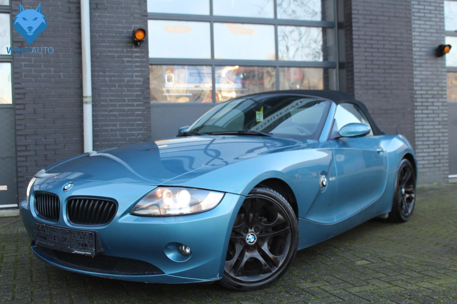 BMW Z4 Roadster 2.5i Executive 6 cilinder AUTOMAAT, TREKHAAK, Auto's, BMW, Stof, Gebruikt, Zwart, 2497 cc