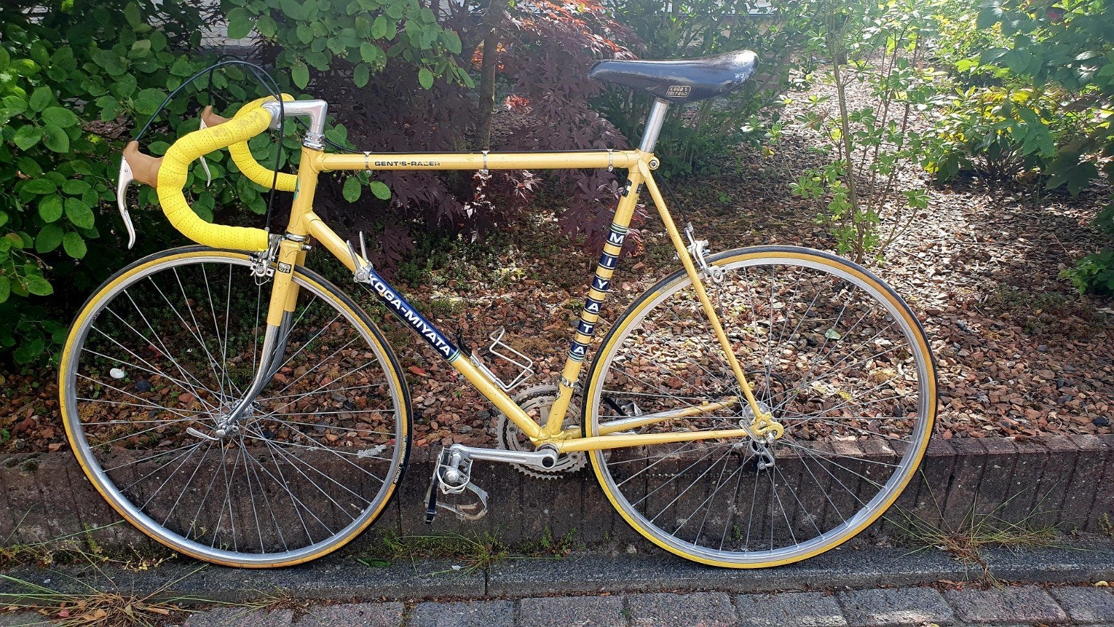 Koga Miyata Gents Racer fr58 racefiets tourfiets vintage, Ophalen, 28 inch, Gebruikt, Velgrem