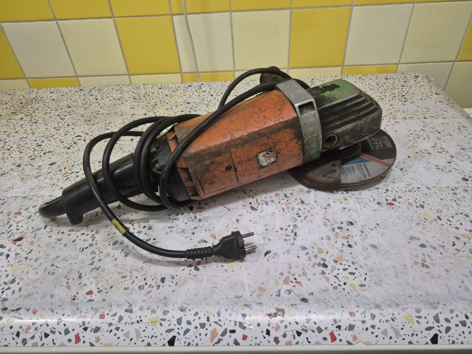 fein slijpmachine, Ophalen, Gebruikt, 1000 watt of meer, Haakse handslijpmachine