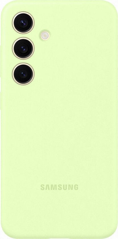 Samsung Silicone Green Galaxy S24+ Groen (Hoesje)*nieuw*, 10 inch, Samsung, Samsung 1, Nieuw