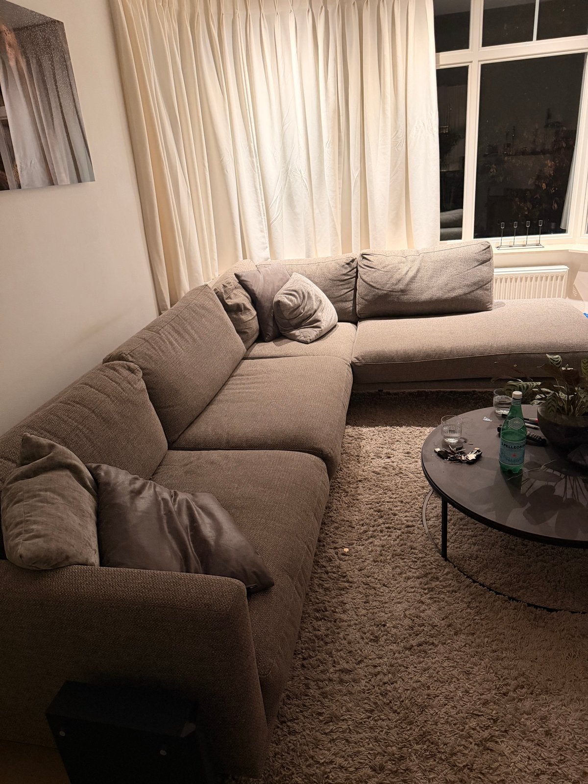 MOET VRIJDAG WEG Comfortabele Keijser & co Hoekbank, Huis en Inrichting, Ophalen, Gebruikt, Hoekbank, 300 cm of meer