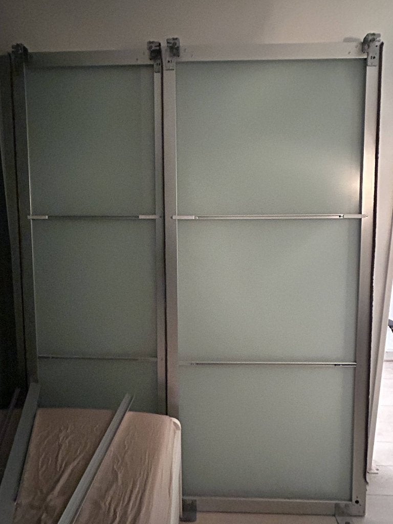 4x IKEA PAX LYNGDAL SCHUIFDEUR h236cm (2x75cm,2x100cm), Ophalen, Gebruikt, 200 cm of meer, 50 tot 100 cm