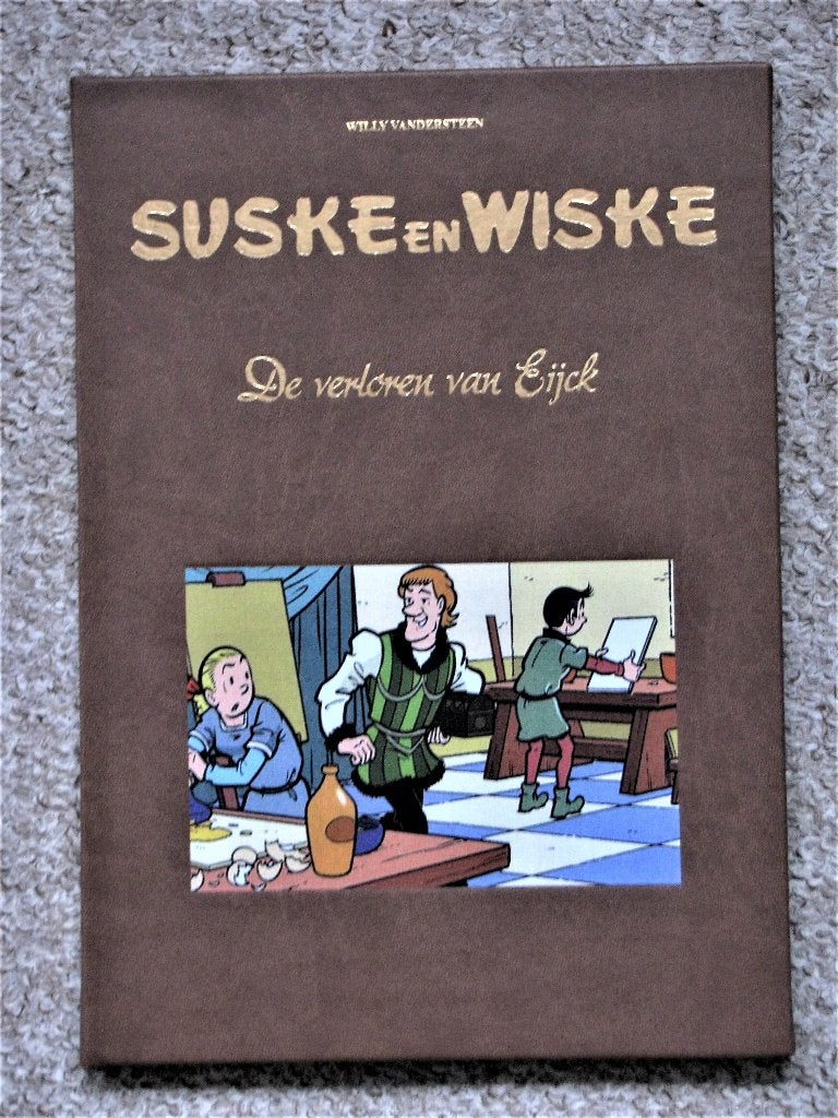 Suske en Wiske - De Verloren Van Eyck-hardcover 1e druk 2021, Boeken, Willy Vandersteen, Eén stripboek, Nieuw, Ophalen of Verzenden