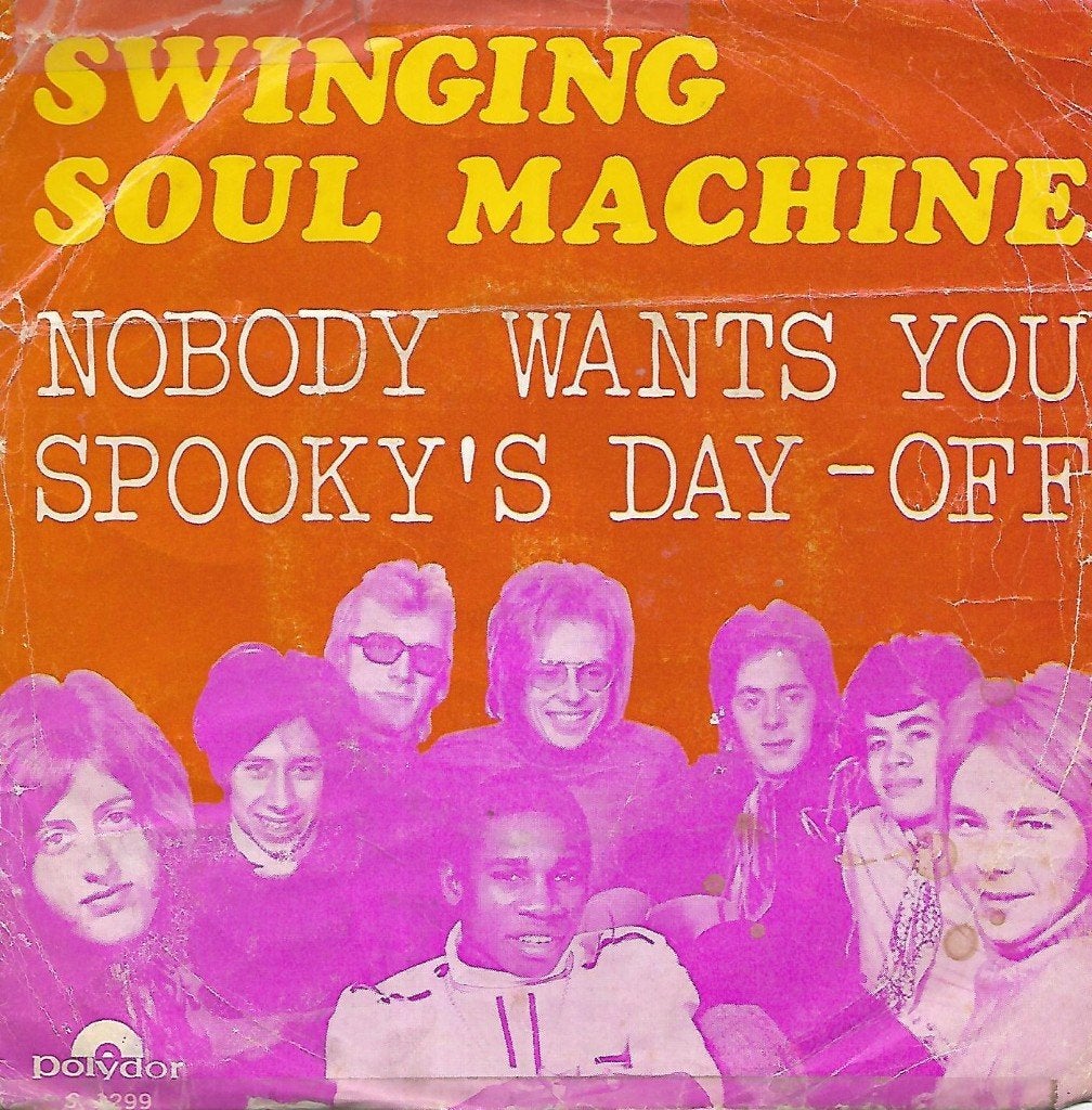 Swinging Soul Machine - Nobody wants you, Ophalen of Verzenden, Gebruikt, 7 inch, Pop