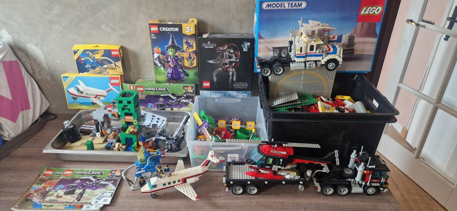 partij lego ao 5590 5580 minecraft Mario star wars etc, Ophalen of Verzenden