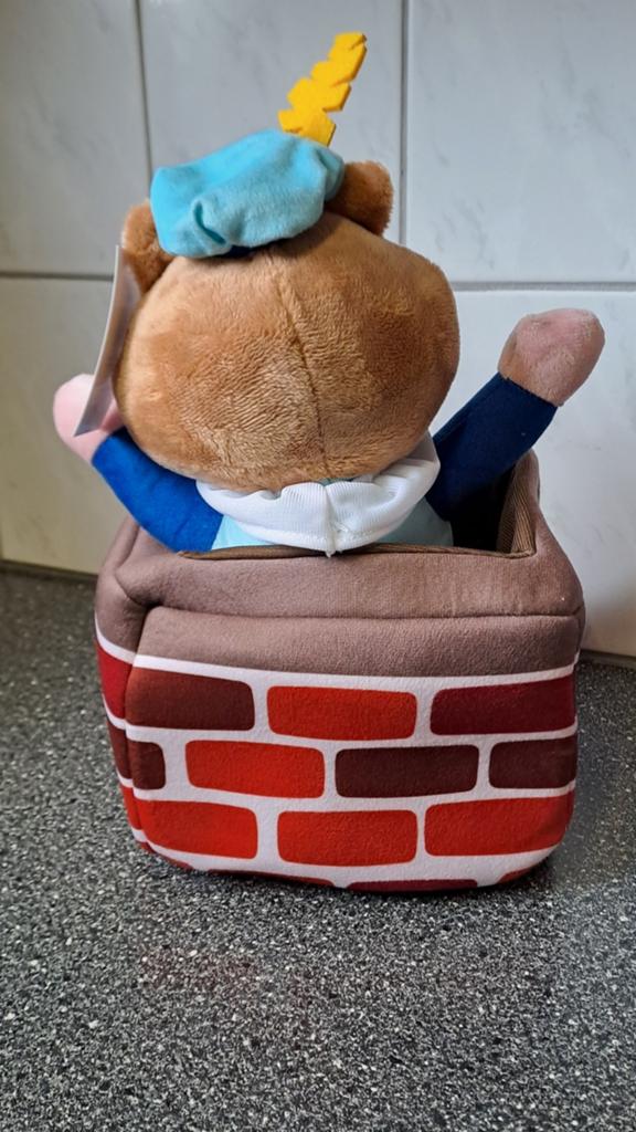 AH hamster knuffel schoorsteenpiet nieuw, Albert Heijn, Onbekend, Ophalen of Verzenden, Onbekend