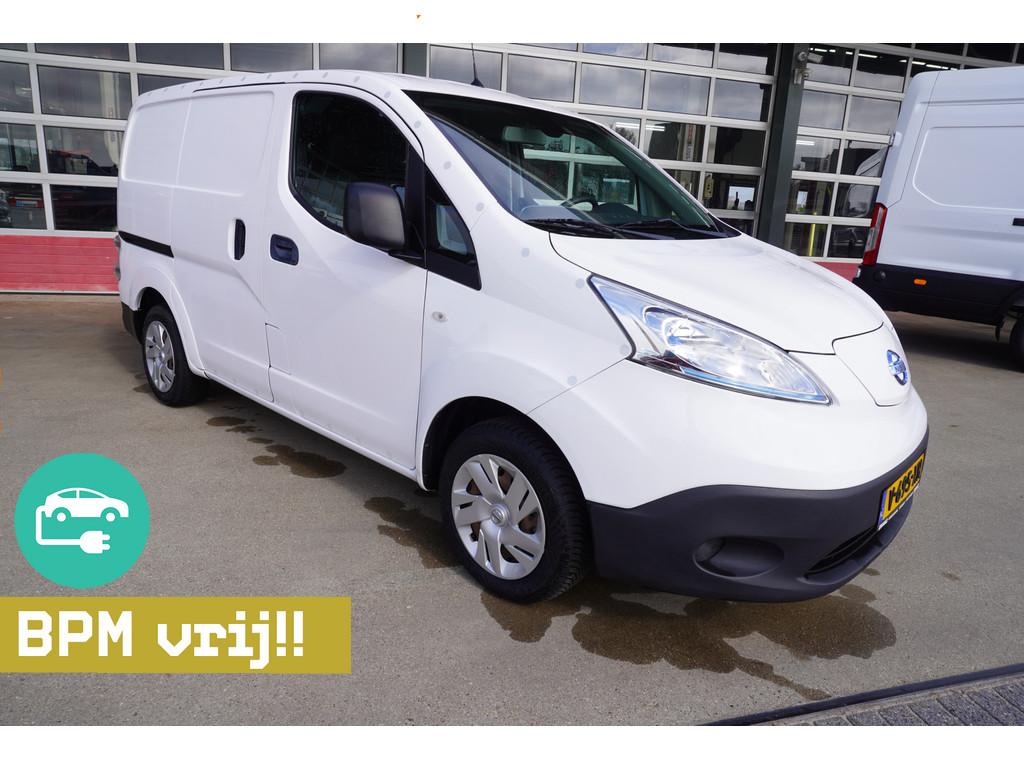 Nissan E-NV200 Business 40 kWh Nr. V002 | Airco | Cruise | C, Gebruikt, Zwart, Stoelverwarming, Wit