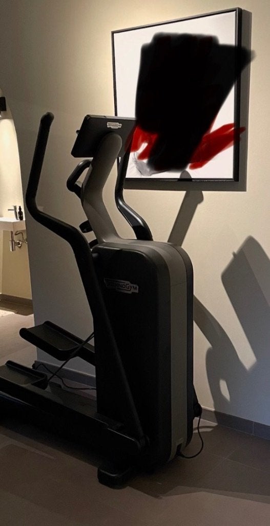Technogym elleptical, Ophalen, Overige materialen, Zo goed als nieuw, Crosstrainer
