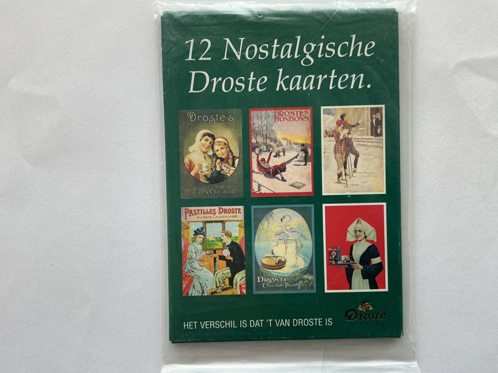 Reclamekaarten cacao Droste, Ophalen of Verzenden, Voor 1920, Noord-Brabant