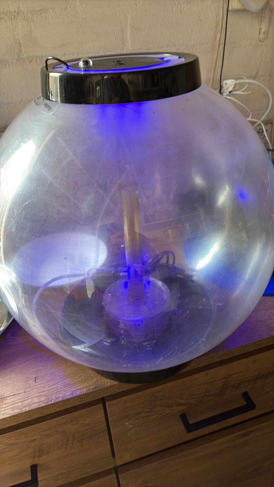 Oase Biorb 60, Ophalen, Zo goed als nieuw, Leeg aquarium, Inclusief deksel