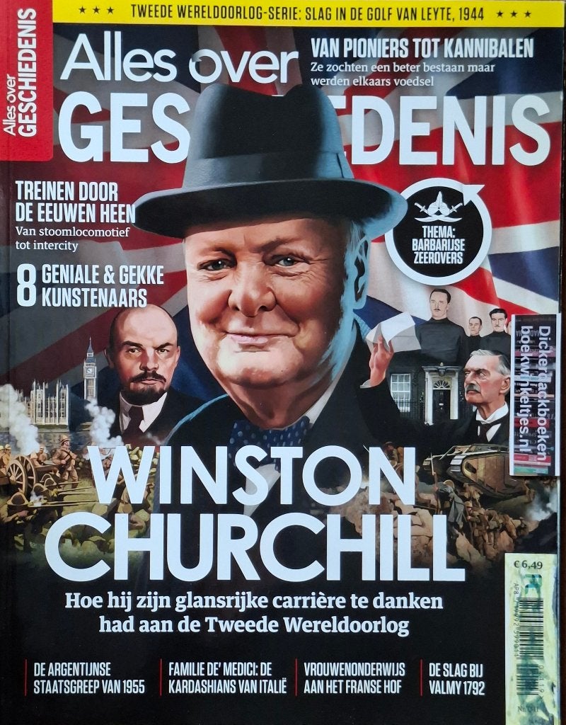 Alles over geschiedenis nr 41: De oorlogsjaren van Churchill, Ophalen of Verzenden, 1940 tot 1960, Buitenland, Tijdschrift