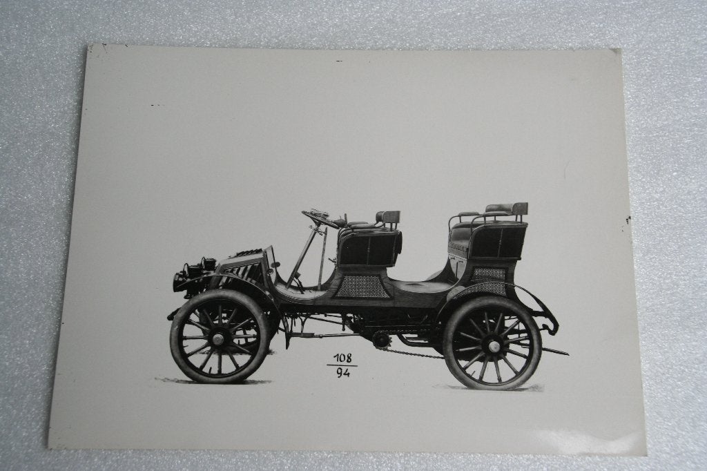 Persfoto NESSELDORF Neuer Vierer (typ B) (1901) (1), Ophalen of Verzenden, Nieuw, Overige merken