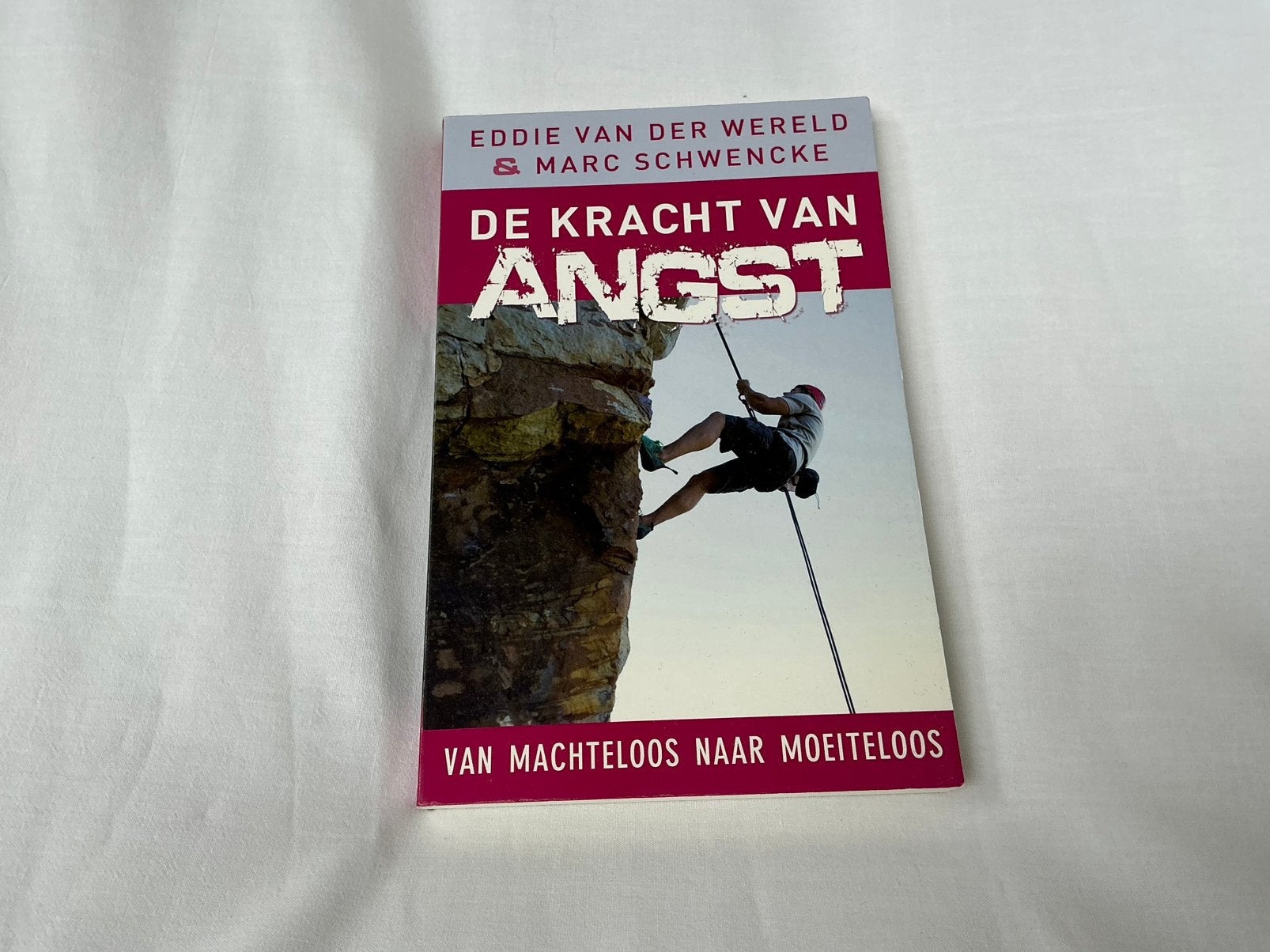 Eddie van der Wereld - De kracht van angst, Ophalen, Zo goed als nieuw, Eddie van der Wereld; Marc Schwencke