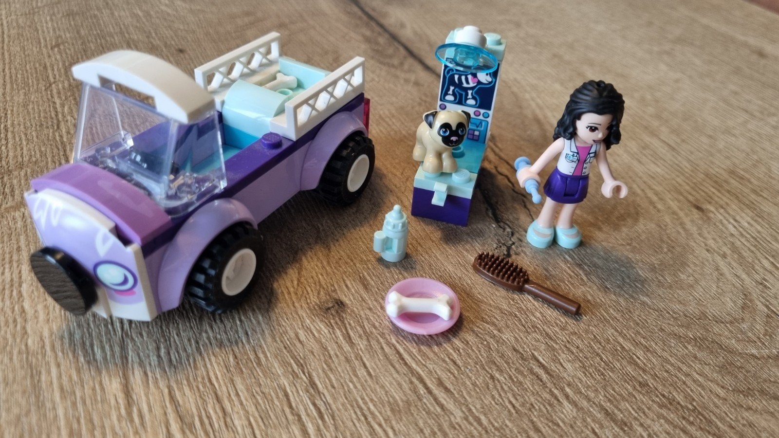 lego friends  mobiele dierenkliniek, Ophalen of Verzenden, Zo goed als nieuw, Lego