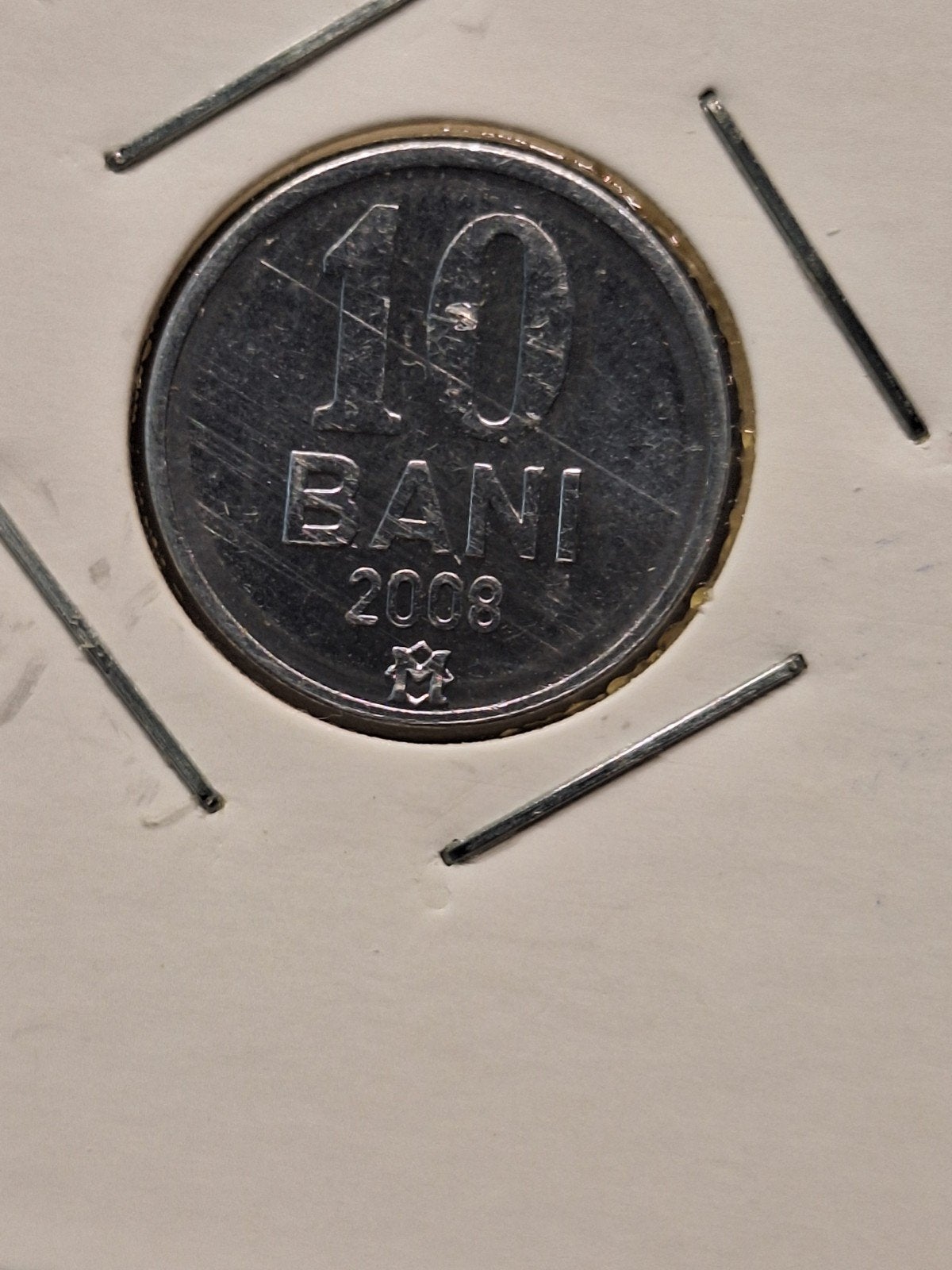 Moldavië 10 bani 2008, Postzegels en Munten, Ophalen of Verzenden, Overige landen