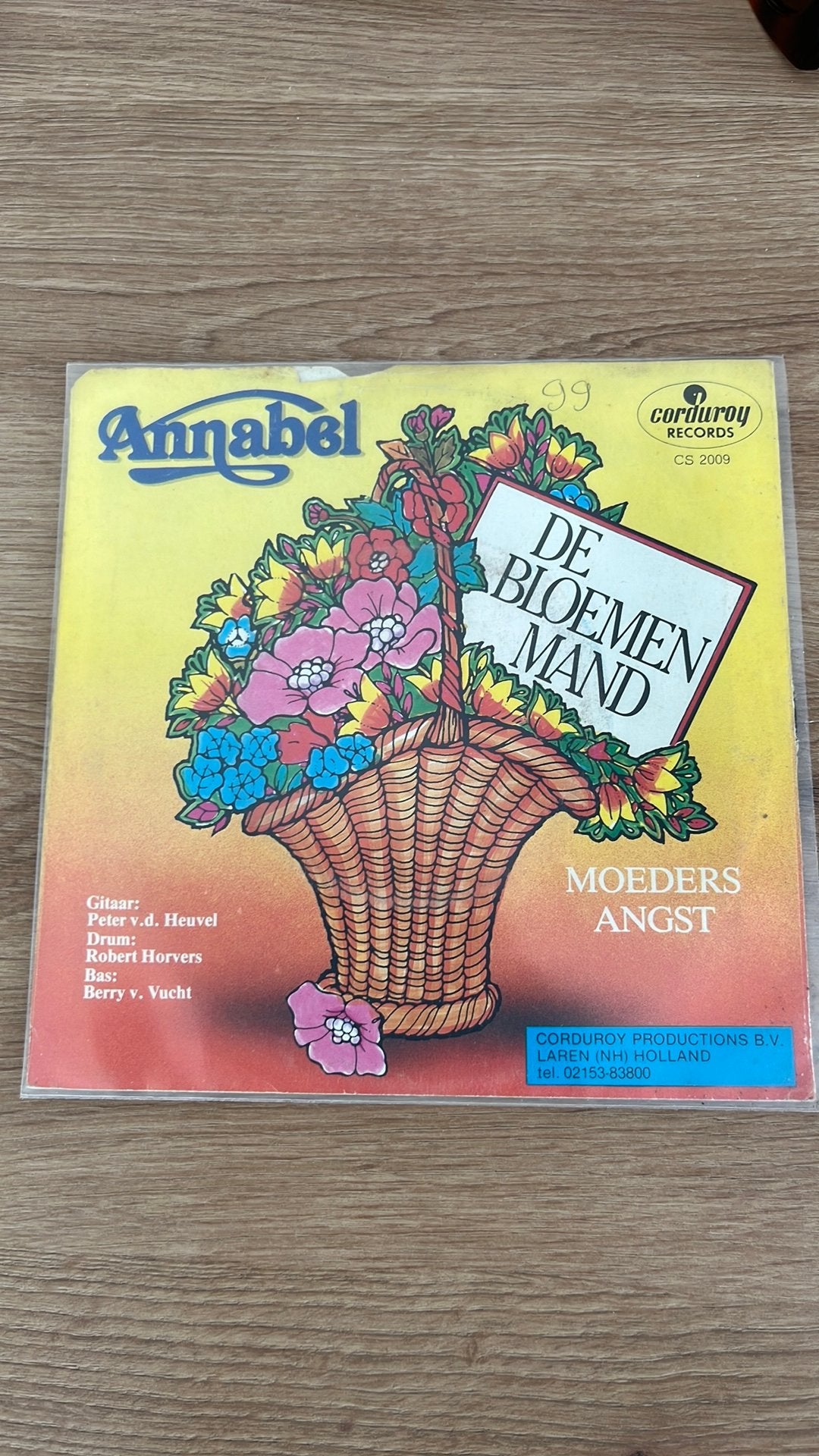 Annabel - de bloemenmand, Ophalen of Verzenden, Zo goed als nieuw, Overige formaten, Levenslied of Smartlap