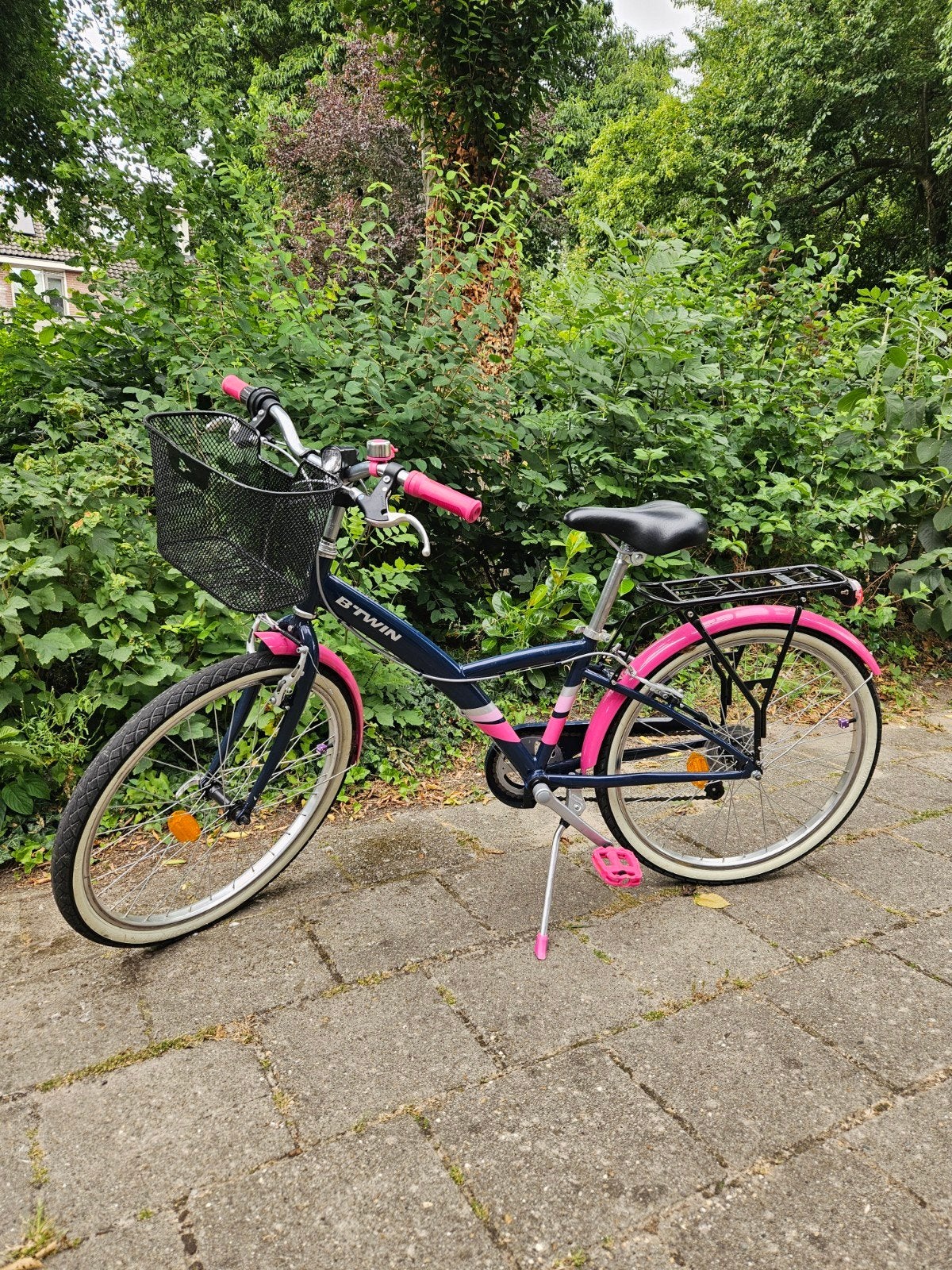 Btwin fiets 24" 6 versnellingen / handrem, Ophalen, Velgrem, Versnellingen, BTWIN