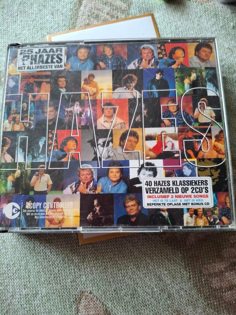 André Hazes - 25 Jaar Hazes: Het Allerbeste Van (3CD), Cd's en Dvd's, Ophalen of Verzenden, Zo goed als nieuw, Levenslied of Smartlap