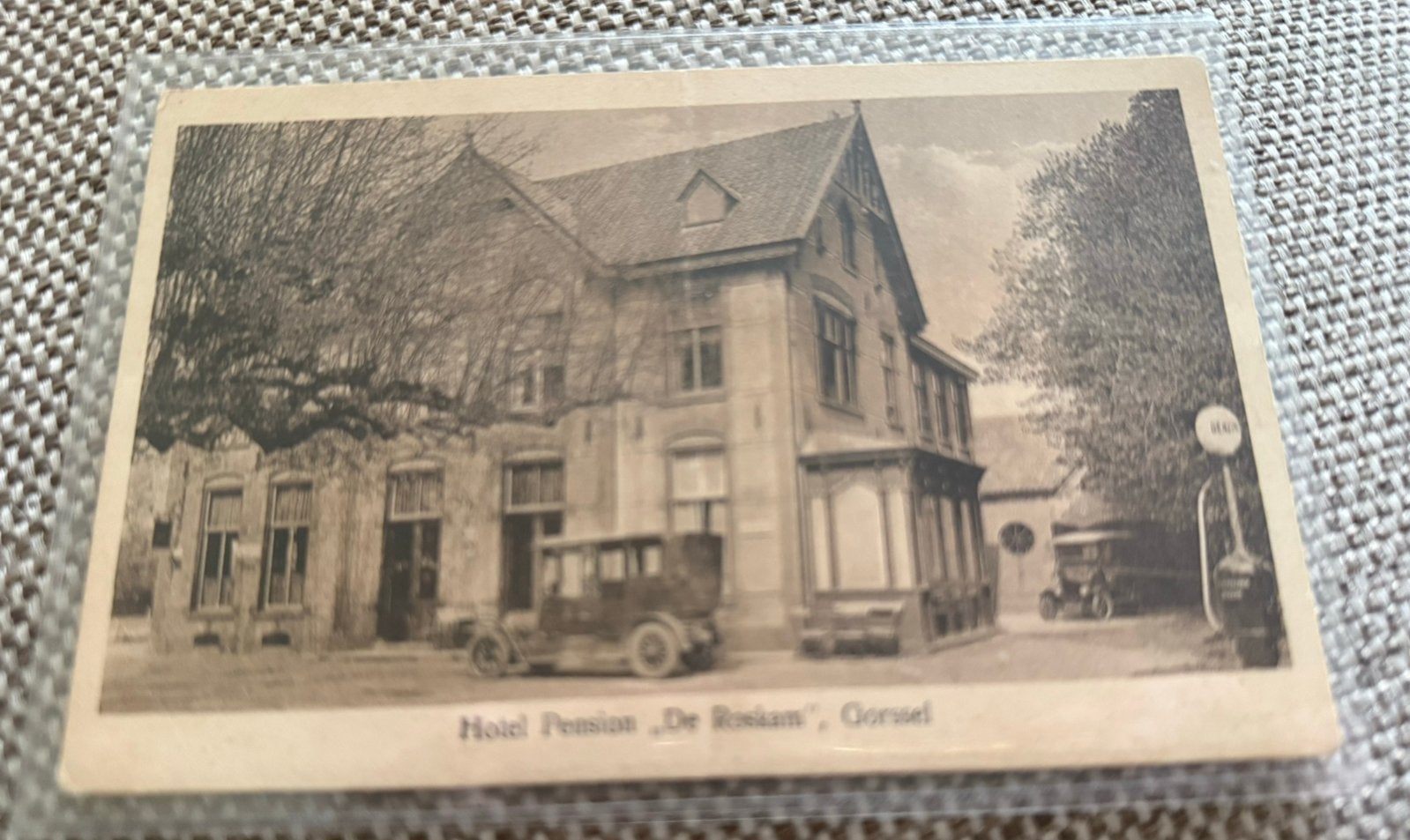 De Roskam” – Gorssel – originele oude ansichtkaart, Ophalen of Verzenden, Gelderland