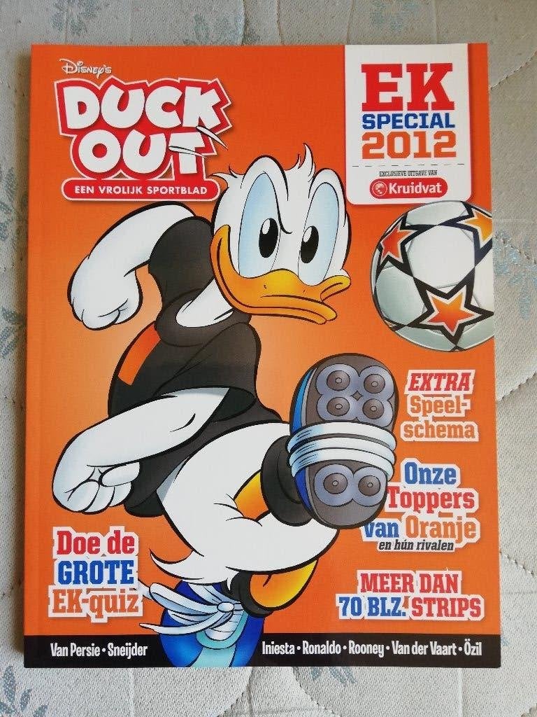 Donald Duck stripboeken ANWB/EK 2012/Aqua, Boeken, Stripboeken, Meerdere stripboeken, Ophalen of Verzenden, Zo goed als nieuw