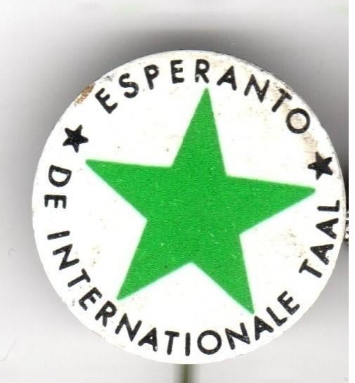 Speldje ESPERANTO DE INTERNATIONALE TAAL (A8), Verzamelen, Ophalen of Verzenden, Gebruikt, Overige onderwerpen