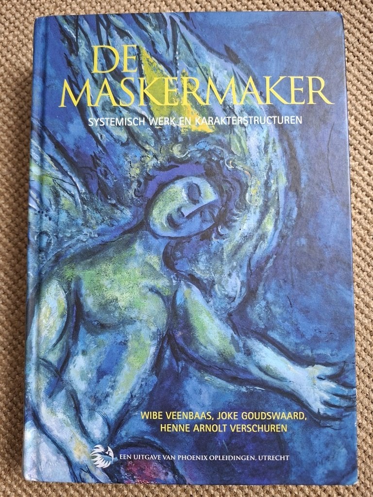 Boek De maskermaker - Wibe Veenbaas - Zo goed als nieuw, Boeken, Ophalen of Verzenden, Overige onderwerpen, Wibe Veenbaas, Joke Goudswaard, Henne Arnolt Verschuren