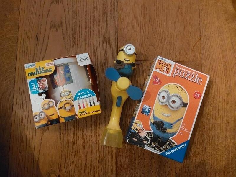 Minion pakket, Ophalen of Verzenden, Zo goed als nieuw, Jongen of Meisje