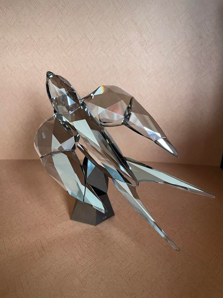 Swarovski zwaluw soulmates zeer zeldzaam, Ophalen of Verzenden, Nieuw, Figuurtje