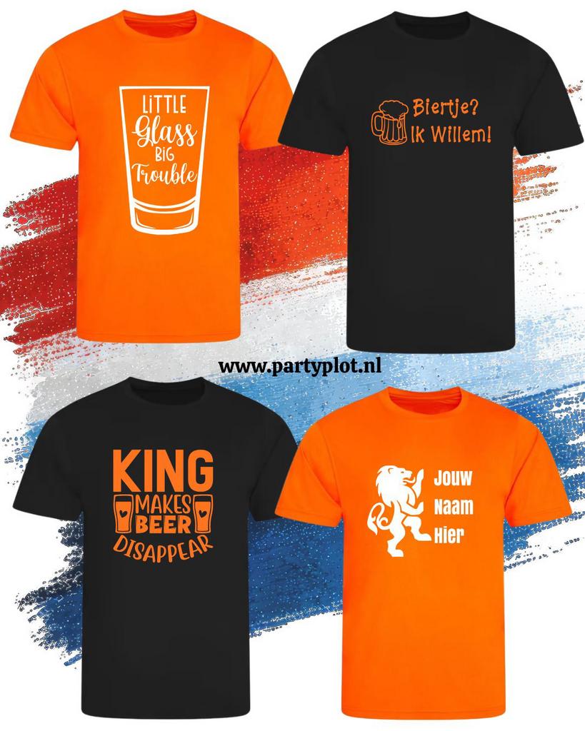 Koningsdag shirt, wk shirt, Ophalen of Verzenden, Nieuw, Maat 48/50 (M), Oranje
