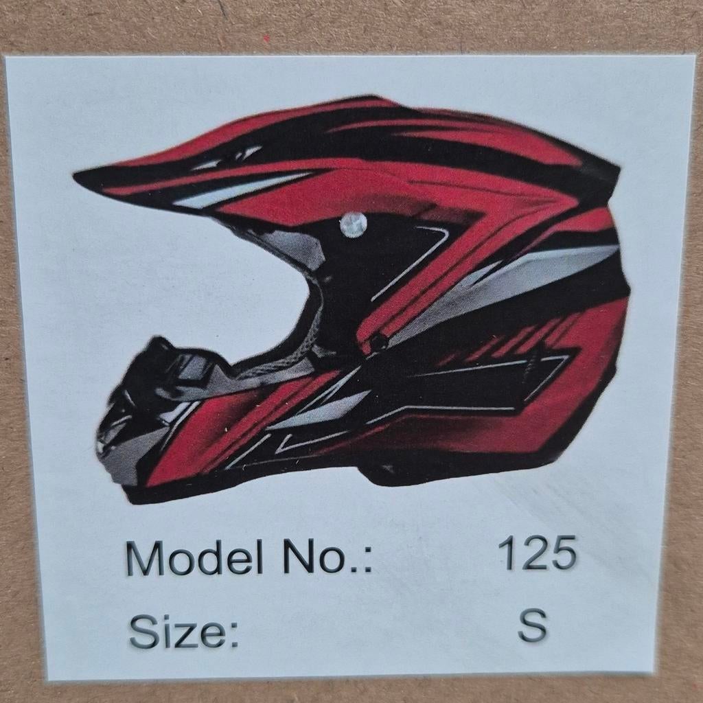 Crosshelm Model 125 Ultra – Diverse Maten XS t/m XL, Motoren, Kinderen, Offroadhelm, Generieke Helmen B.V., Info@generiekehelmen.nl