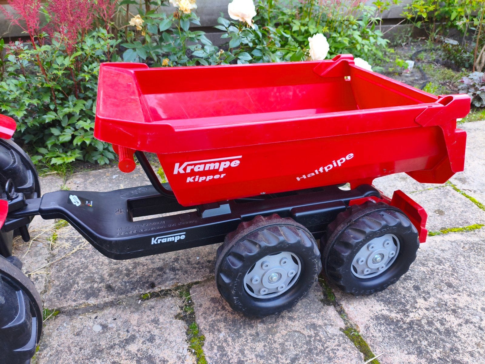 Rolly Toys Krampe halfpipe kipper, Ophalen, Zo goed als nieuw, Overige merken