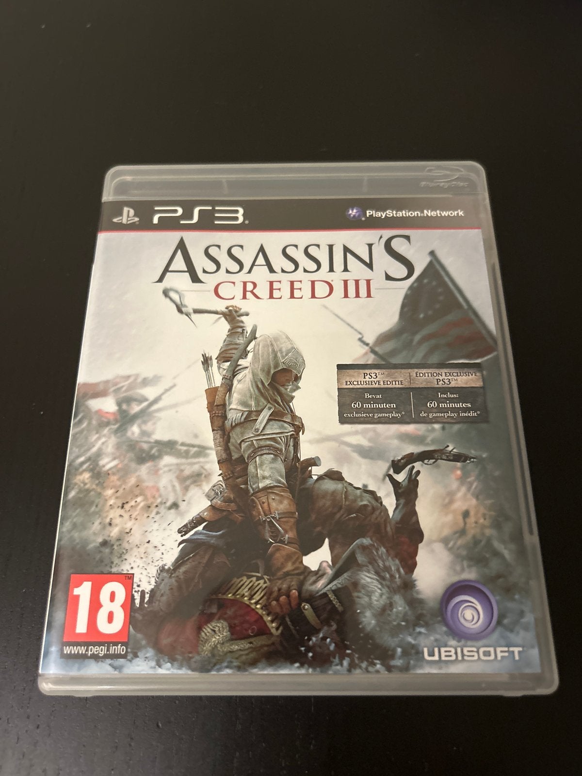 Assassin's Creed III - PS3 (Nieuwstaat), Avontuur en Actie, Online, Vanaf 18 jaar, 1 speler