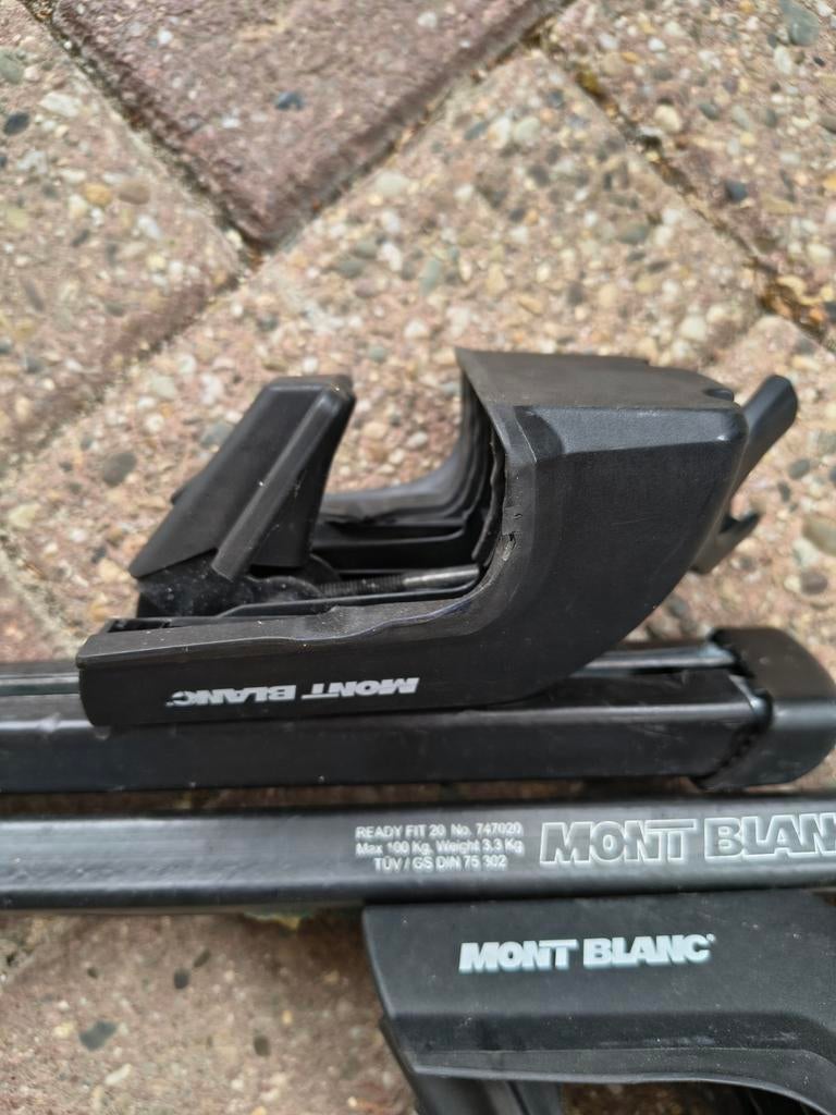 Mont Blanc dakdragers Renault Clio Station, Auto diversen, Dakdragers, Ophalen of Verzenden, Gebruikt