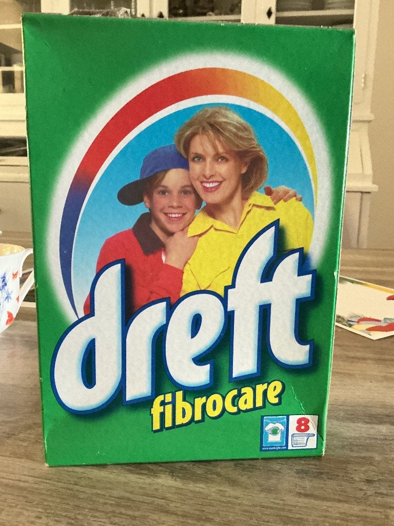 Vintage pak Dreft, Ophalen of Verzenden, Gebruikt, Gebruiksvoorwerp