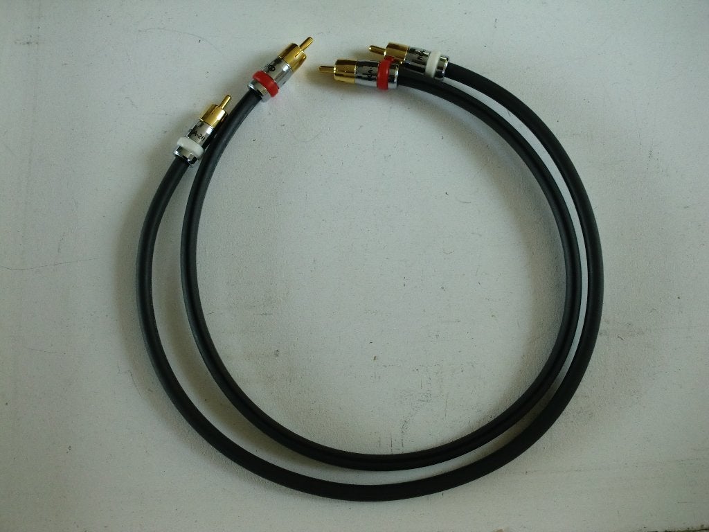 Rca kabel High end Audioquest Silver-Plated 20AWG UL/CL3., Ophalen of Verzenden, Nieuw, Minder dan 2 meter, Interlink-kabel