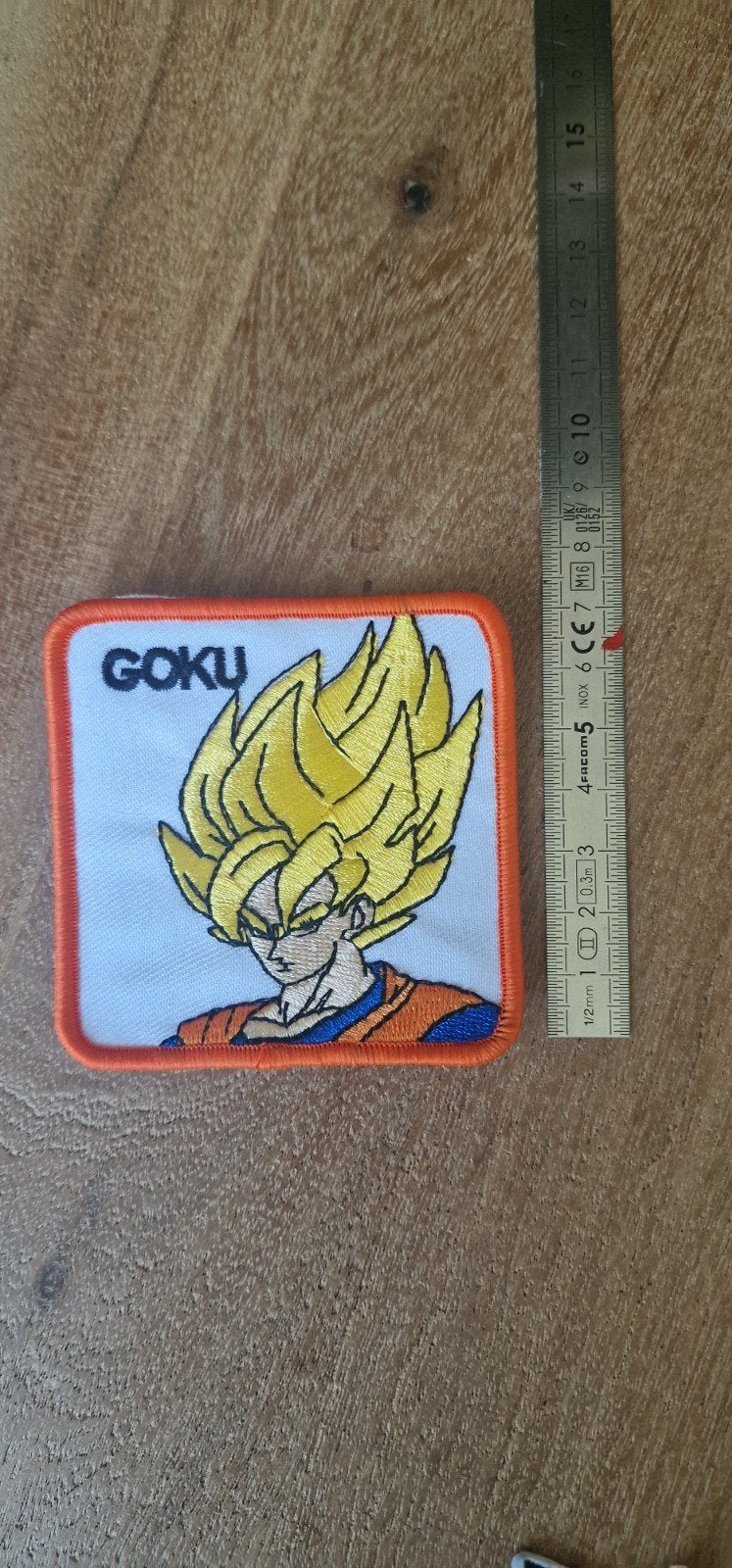 Dragonball Z Goku Strijk Patch - Anime Applicatie, Ophalen of Verzenden