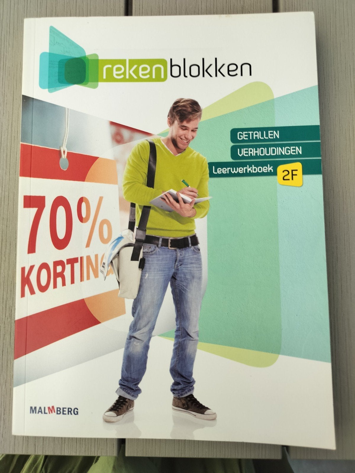 Rekenblokken leerwerkboek 2F Getallen Verhoudingen, Ophalen of Verzenden, Beta, Nieuw, MBO