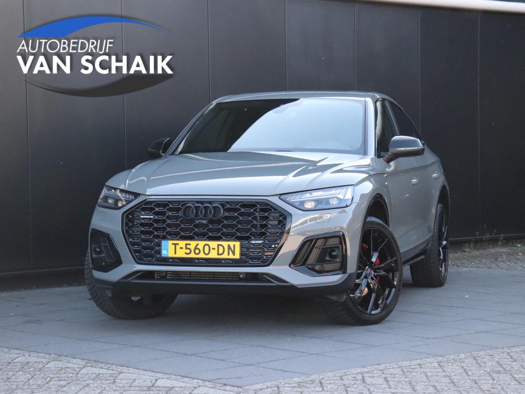Audi Q5 Sportback 55 TFSI e S edition Competition | LEDER |, Automaat, 14 kWh, 4 cilinders, Leder en Stof